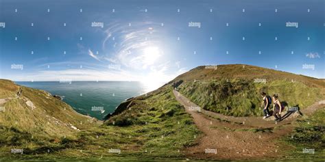 360° View Of Nature Trail On Howth Peninsula Alamy