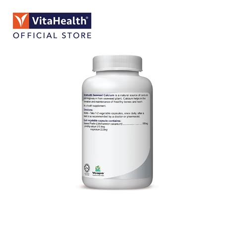 Buy Seaweed Calcium Vitahealth 60s Expiry 102024 Eromman