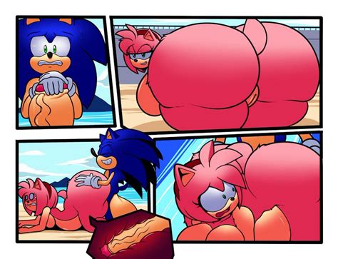 Rule 34 Ambiguous Penetration Amy Rose Anal Anal Sex Ass Beach Big