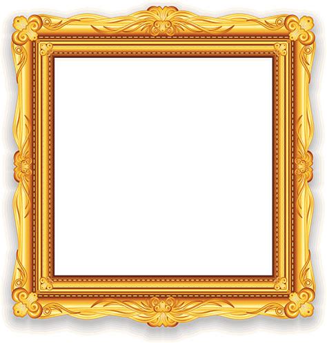 Gold Picture Frame Illustrations Royalty Free Vector Graphics And Clip