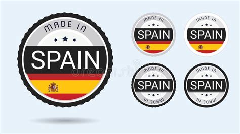 Made Spain Badges Spanish Flag Stock Illustrations 21 Made Spain Badges Spanish Flag Stock