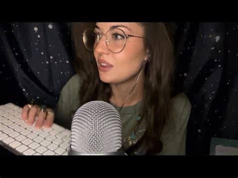 Asmr Josephine Role Play Check You In At The Office Typing Paper