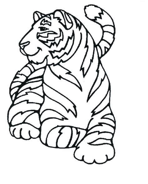 Coloriage Tigre à Imprimer Sur Coloriages Info