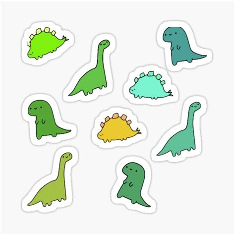 Dinosaur Stickers Redbubble