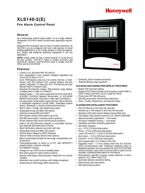 All other interconnectedhardwired alarms will sound their normal smoke and/or co horn pattern. XLS140-2_specsheet | Sensitivity And Specificity | Amplifier