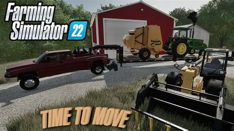 Packing Up And Moving The Hay Farm To Iowa Farming Simulator 22