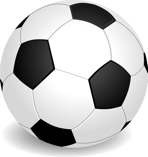 Public Domain Clip Art Image | Illustration of a soccer ball | ID