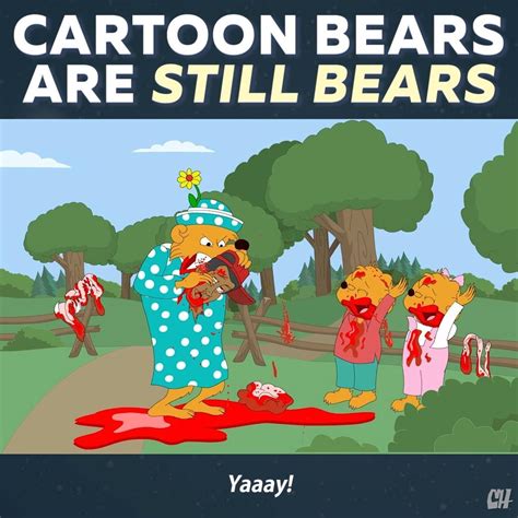Cartoon Bears Are Still Bears Bear Cartoon Cartoon Bear