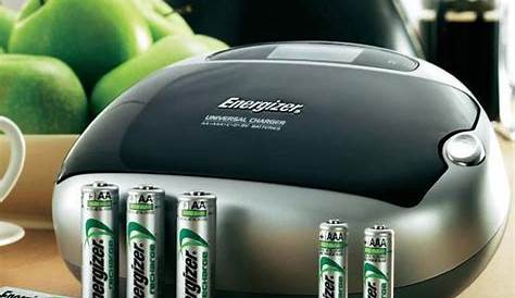 New Energizer Universal Rechargable AA AAA C D Battery Charger