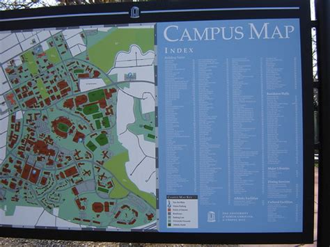 Unc Chapel Hill Campus Map