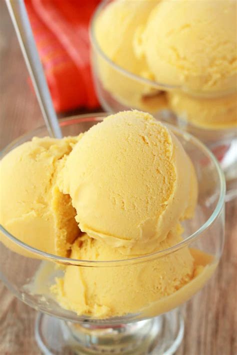 It's creamy and scoopable, just like store bought ice cream, no iciness in sight. Vegan Mango Ice Cream - Loving It Vegan