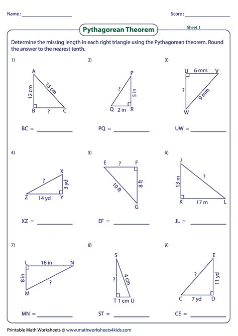 Https://tommynaija.com/worksheet/pythagoras Theorem Pdf Worksheet