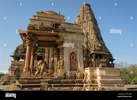 The Kandariya Mahadev Temple And The Mahadeva Temple In Khajuraho