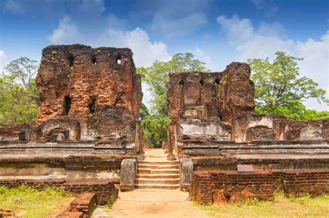 The Ruins Of Polonnaruwa The Second Most Ancient Of Sri Lankas