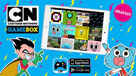 DÉcouvrez Cartoon Network Gamebox La Nouvelle Application De Cartoon
