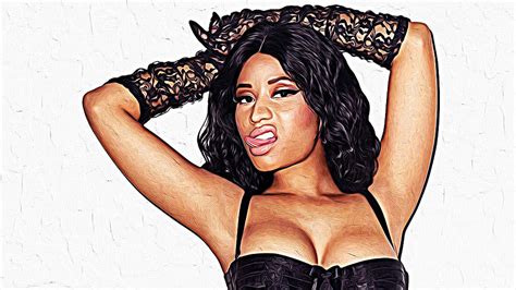 Nicki Minaj Painting By Queso Espinosa