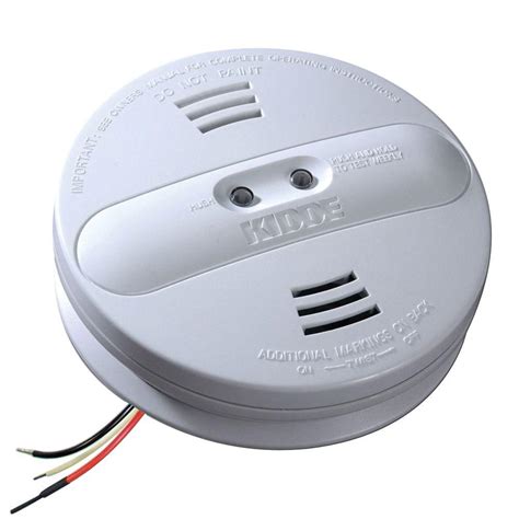 Kidde FireX Hardwired 120-Volt Inter-Connectable Dual ...