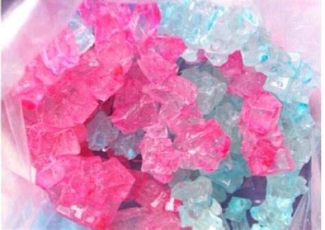 Pink And Blue Rock Candy Cool Deserts Pinterest