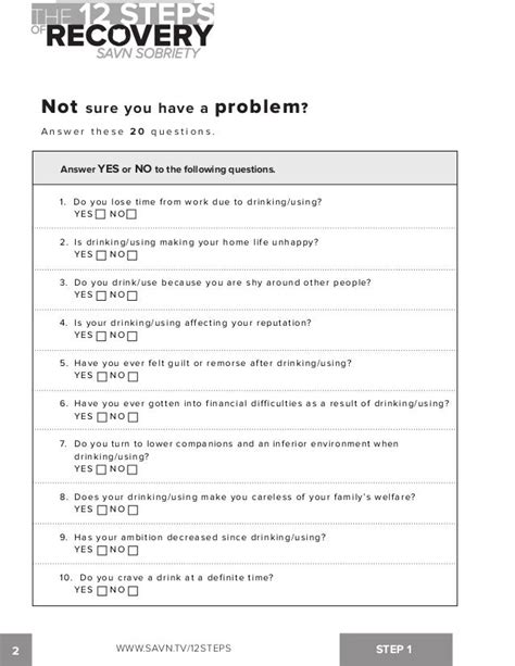 Aa Step Four Worksheet Worksheet Education