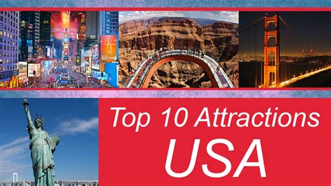 Top 10 Most Popular Tourist Destinations In Usa Tourist Attractions