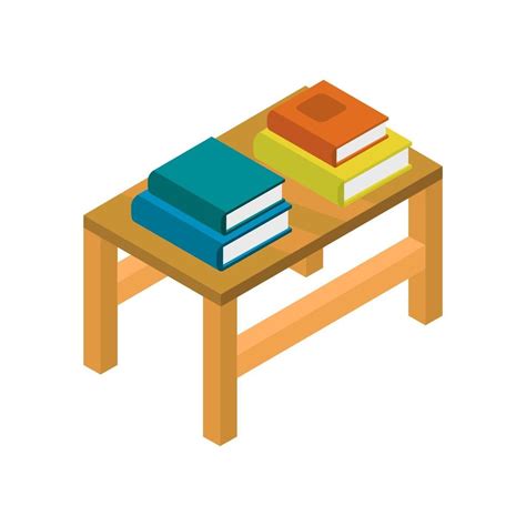 Book On Table Vector Art Icons And Graphics For Free Download