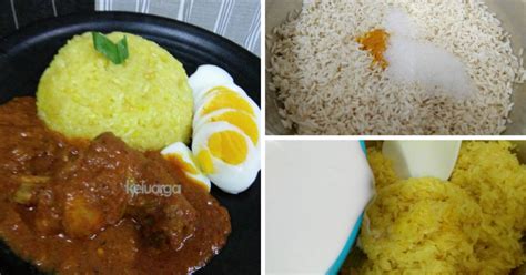 Pulut kuning rice cooker | malay kitchen. Cara Masak Pulut Kuning Guna Rice Cooker. Tak Perlu Rendam ...