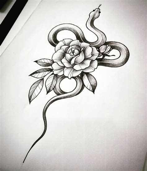 36 Best Snake And Flower Tattoo Designs And Meanings Petpress