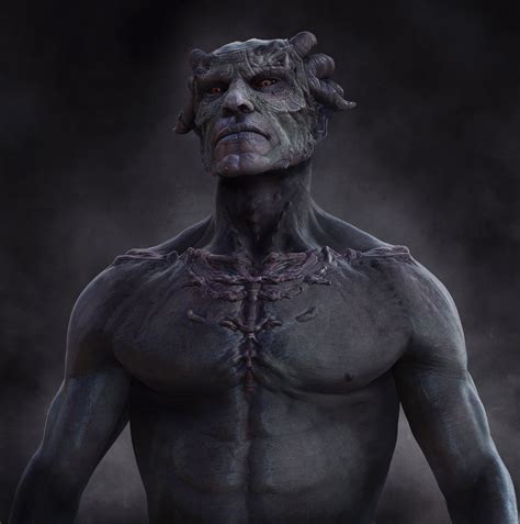 demon sculpt 01 zbrushcentral