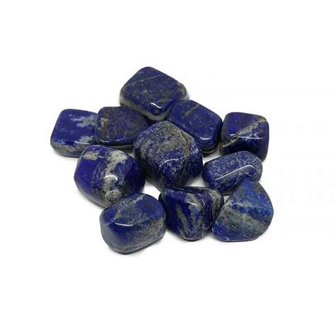 Pierre Roulée Lapis Lazuli Afghanistan Nature Minérale