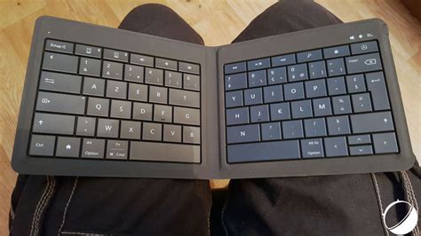 Test Du Microsoft Universal Foldable Keyboard Un Clavier Flexible à