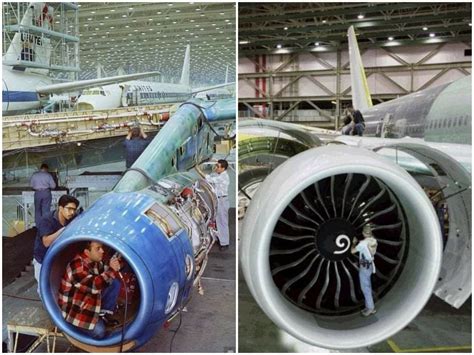 The Evolution Of Jet Airliner Engine Sizes From The Douglas Dc8 To The