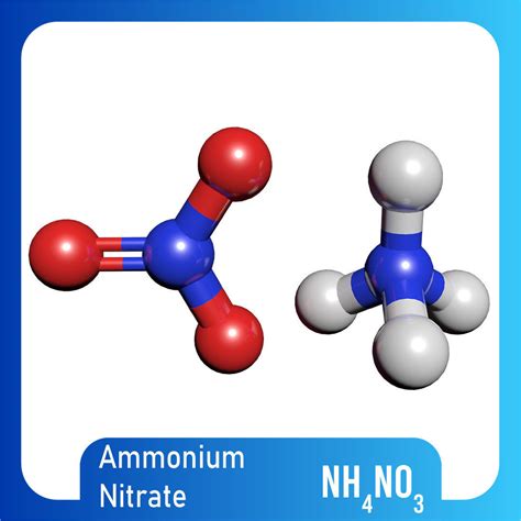 Ammonium Nitrate 3d Model Nh4no3 3d Model Cgtrader