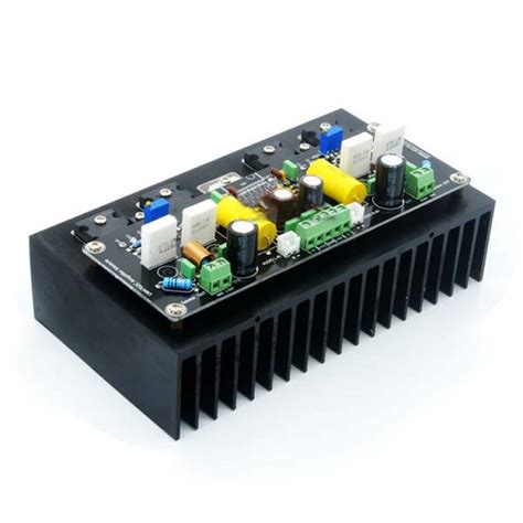 Hi End Lm Sk Sj Stero Power Amplifier Board With Heatsink