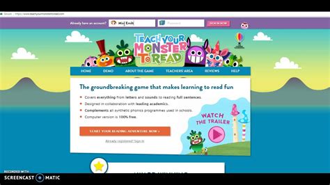 Download the teach your monster to read app for free. Teach Your Monster to Read - YouTube
