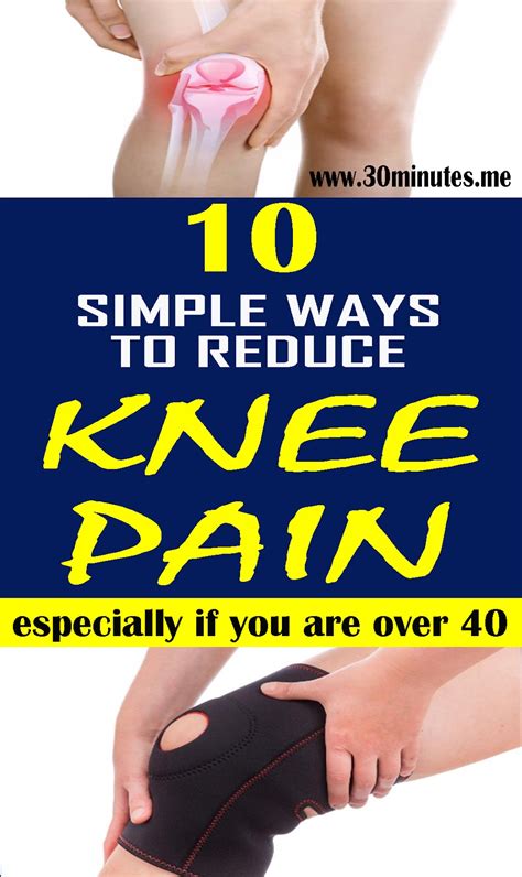 How To Get Rid Of Knee Pain 10 Simple Ways Health And Wellness