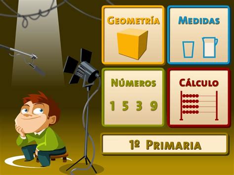 Podéis verlas aquí> 4 juegos educativos para aprender matemática. Juegos, números... ¡Acción! (1º de Primaria) - Didactalia: material educativo