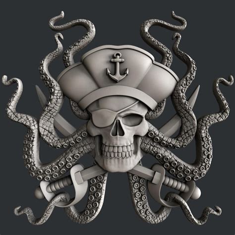 3d Stl Models For Cnc Router Pirate Etsy Pirate Skull Cnc Router Cnc