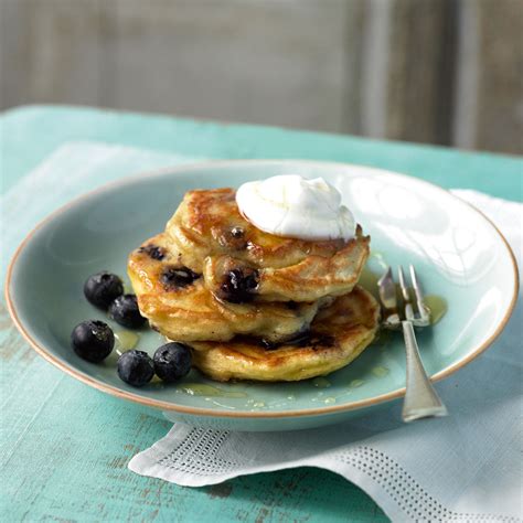 Blueberry Ricotta Pancakes Cook With Mands