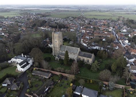 Hingham Aerial Image St Andrews Church Norfolk Uk Flickr