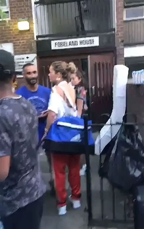 Rita Ora Helps Sort Donations For Fire Victims At Grenfell Tower After