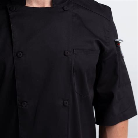 Unisex Modern Short Sleeve Vented Lightweight Chef Coat Cw5612 Chefwear