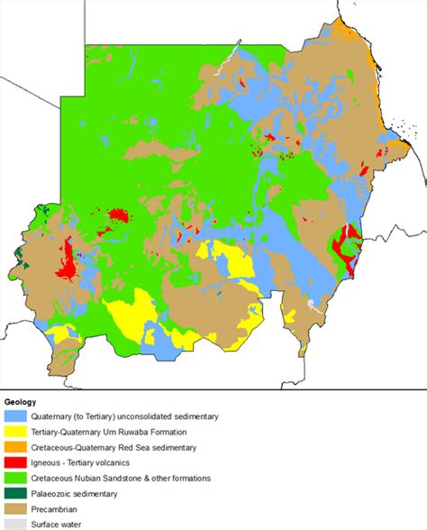Hydrogeology Of Sudan Earthwise
