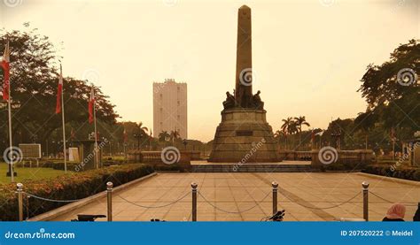 The Rizal Monument In Rizal Park Manila Philippines Royalty Free