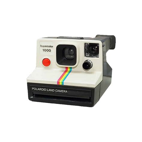 Polaroid Land Camera Supercolor 1000 Vintage Vintage Render