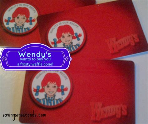 The mobile gift wallet offers a simple yet accurate way to retrieve real time card balances since 2012. Enter to win a Wendy's gift card at savingsinseconds.com - Savings in Seconds