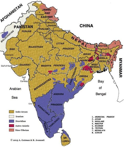 Indian Subcontinent Wall Map My XXX Hot Girl
