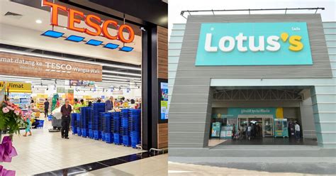 Tesco Malaysia Rebrands To Lotuss Or Is It Lotuss ¯ツ¯ Culture