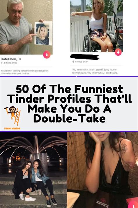 50 Of The Funniest Tinder Profiles Thatll Make You Do A Double Take Funny Tinder Profiles