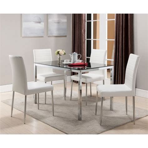 Tms lucca 5 piece dining set multiple colors walmart com. 30 x 48