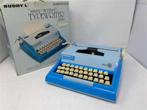 197x Buddy L Easy Writer 200 On The Typewriter Database